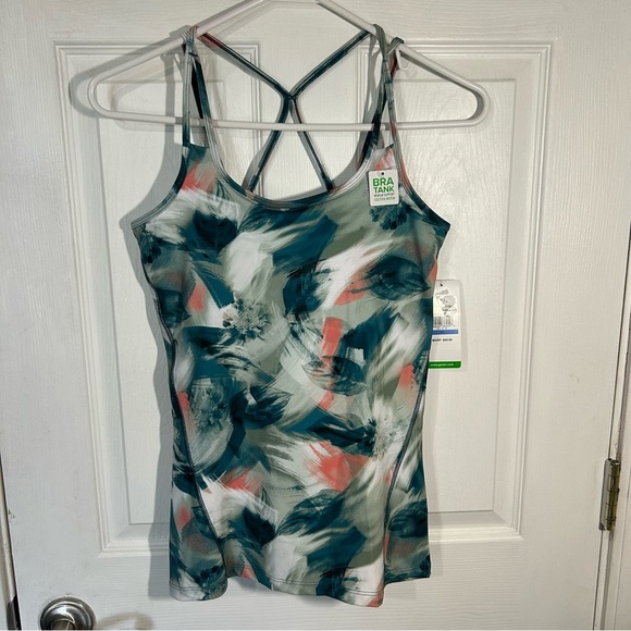 Gaiam Woman’s Dragonfly Shine Bra Tank. Size XS. Emerson Print. OM-DRI - Picture 3 of 16